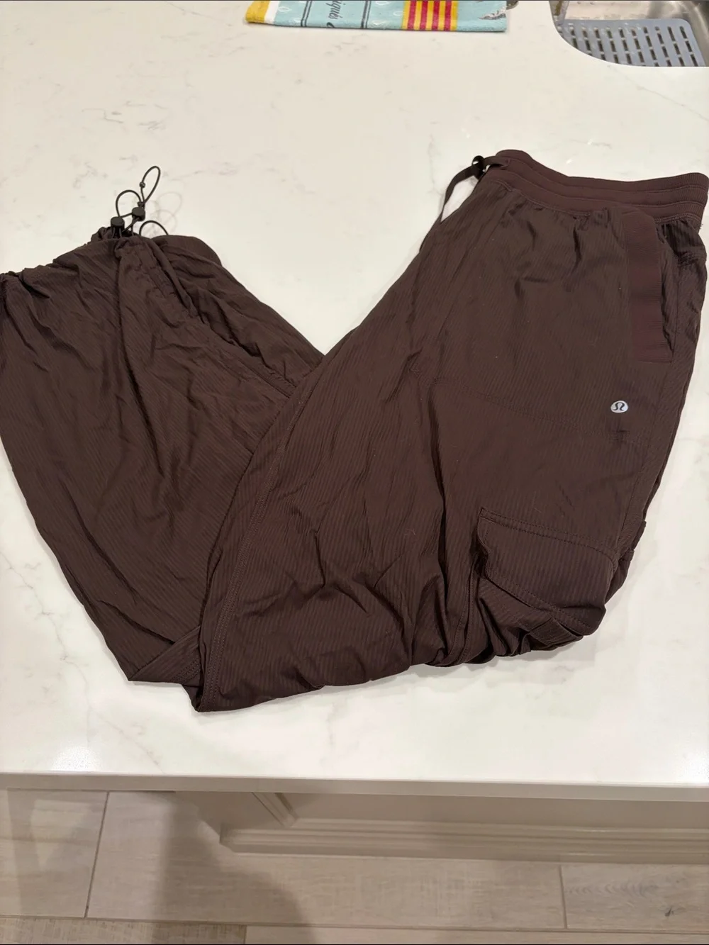 lululemon dance studio expresso Dark Brown Cargo Jogger Pants